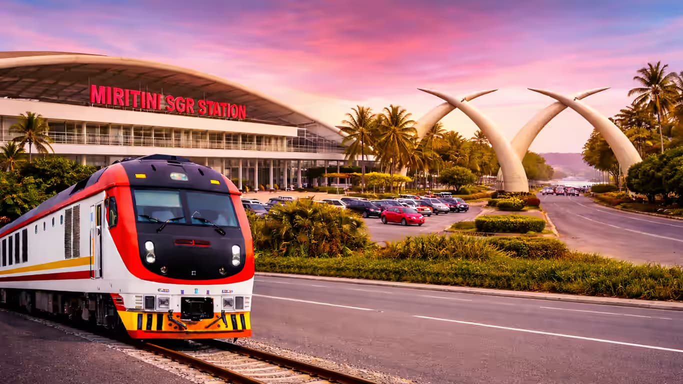 SGR Shuttle Mombasa Hero Background